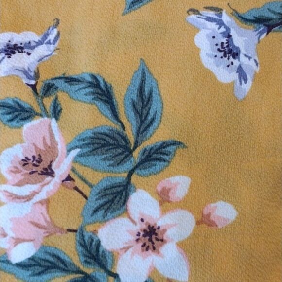 Miami Mustard Floral Jumpsuit - Picture 10 of 10